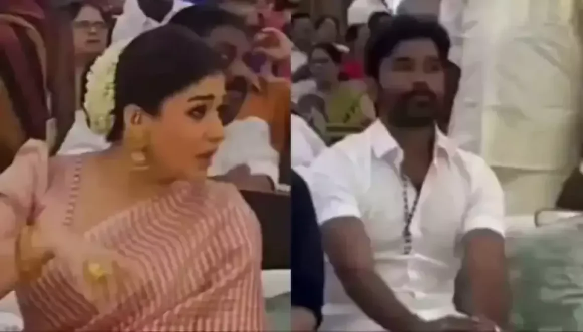 Nayanthara And Dhanush’s First Awkward Encounter At A Producer’s Wedding Amid Ongoing Legal Battle