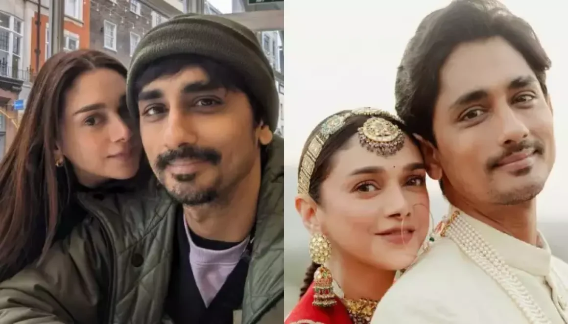 Siddharth Says Aditi Rao Hydari Is ‘Mahalakshmi’ Of His Home, ‘No Stress Or Anger, I’m Floating Now’