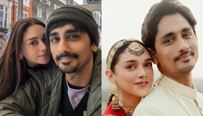 Siddharth Says Aditi Rao Hydari Is 'Mahalakshmi' Of His Home, 'No Stress Or Anger, I'm Floating Now'