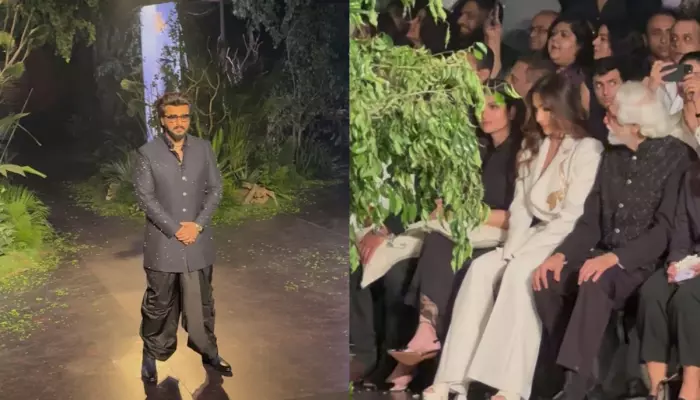 Malaika Arora Steals Glances As She Watches Her Ex-BF, Arjun Kapoor's Ramp Walk From Front Row