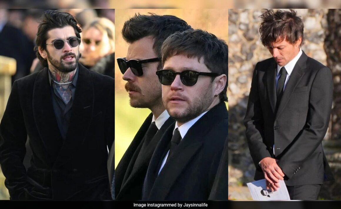 Harry Styles, Niall Horan, Louis Tomlinson And Zayn Malik Break Down At One Direction Bandmate Liam Payne’s Funeral