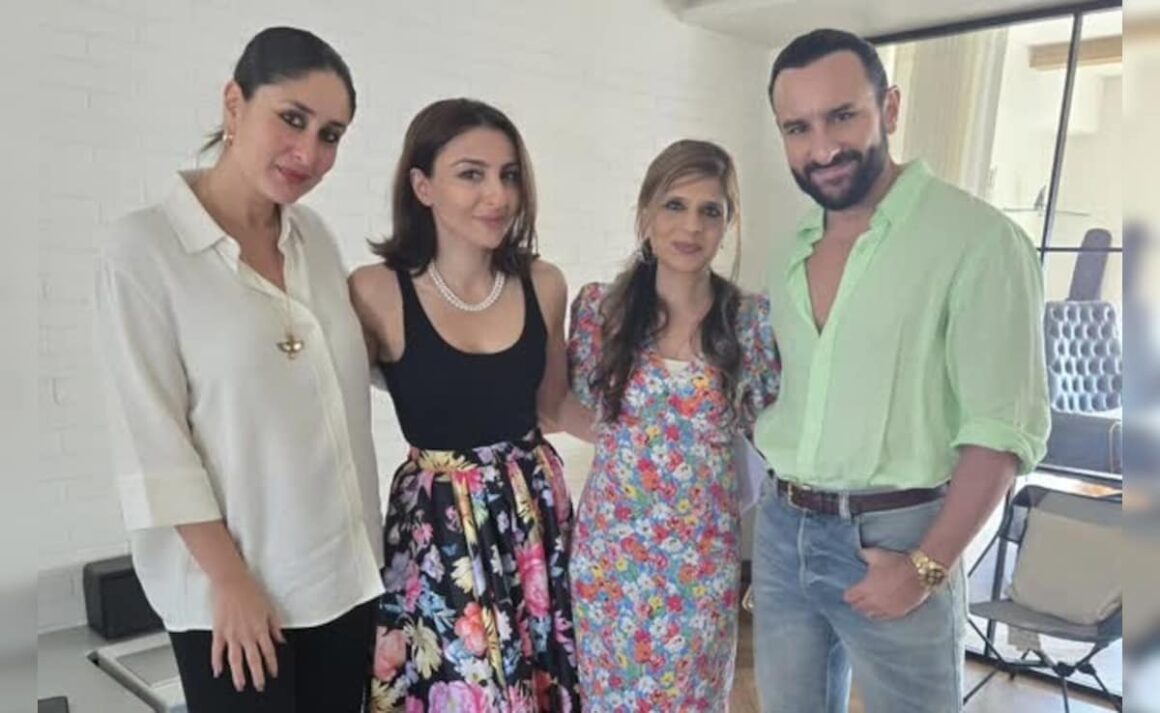 A Look At Saba Pataudi’s Throwback Post Featuring Sara, Ibrahim, Saif, Kareena, Ibrahim And Others