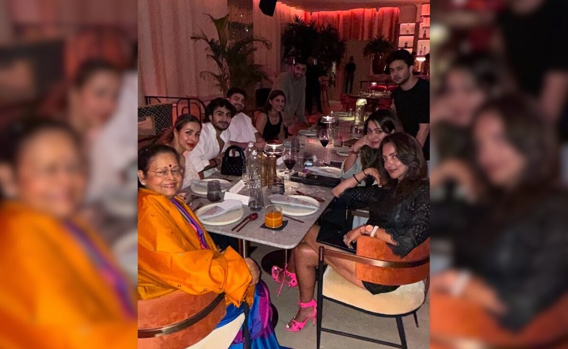 Seema Sajdeh And Malaika Arora Visit Arpita Khan’s Restaurant Mercii