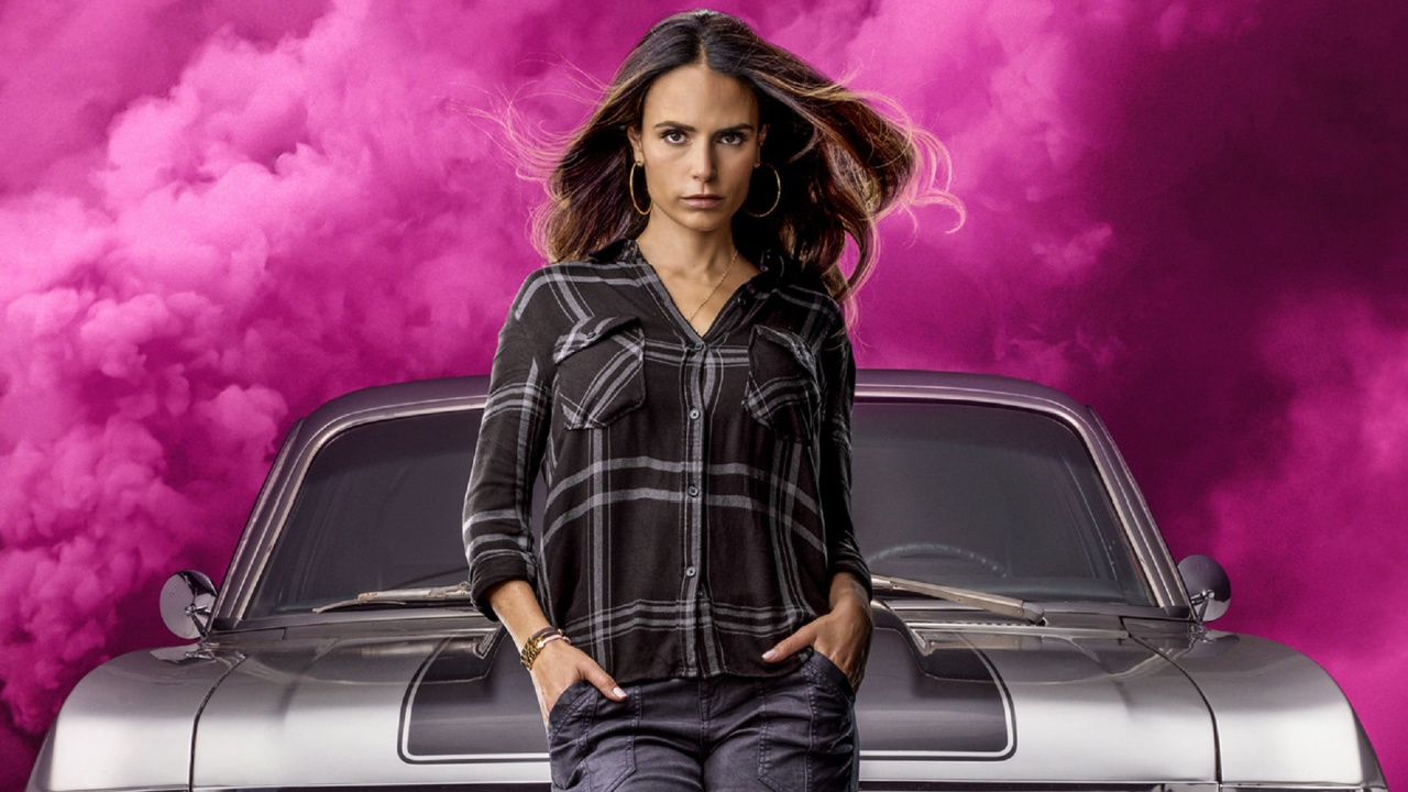 Jordana Brewster in 'F9'. Photo: Universal Pictures.