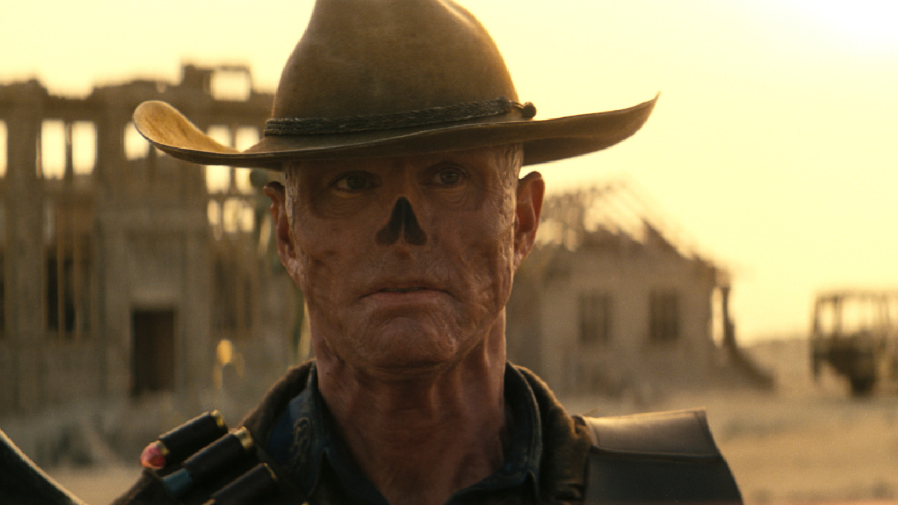 Walton Goggins (The Ghoul) in 'Fallout'. Credit: Courtesy of Prime Video. Copyright: © Amazon Content Services LLC.