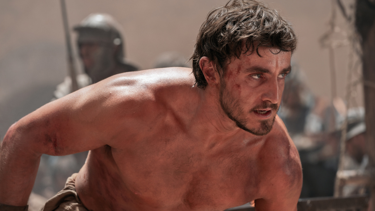 Paul Mescal plays Lucius in 'Gladiator II' from Paramount Pictures.