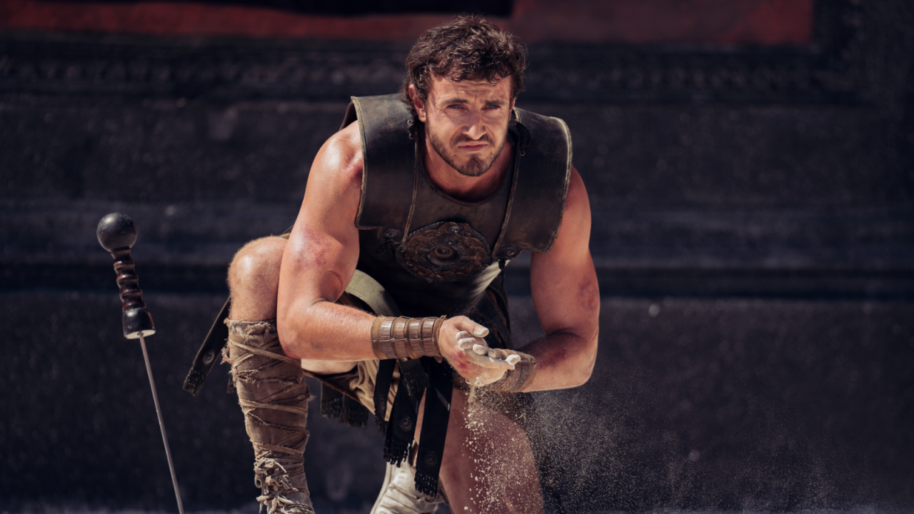 Paul Mescal plays Lucius in 'Gladiator II' from Paramount Pictures.