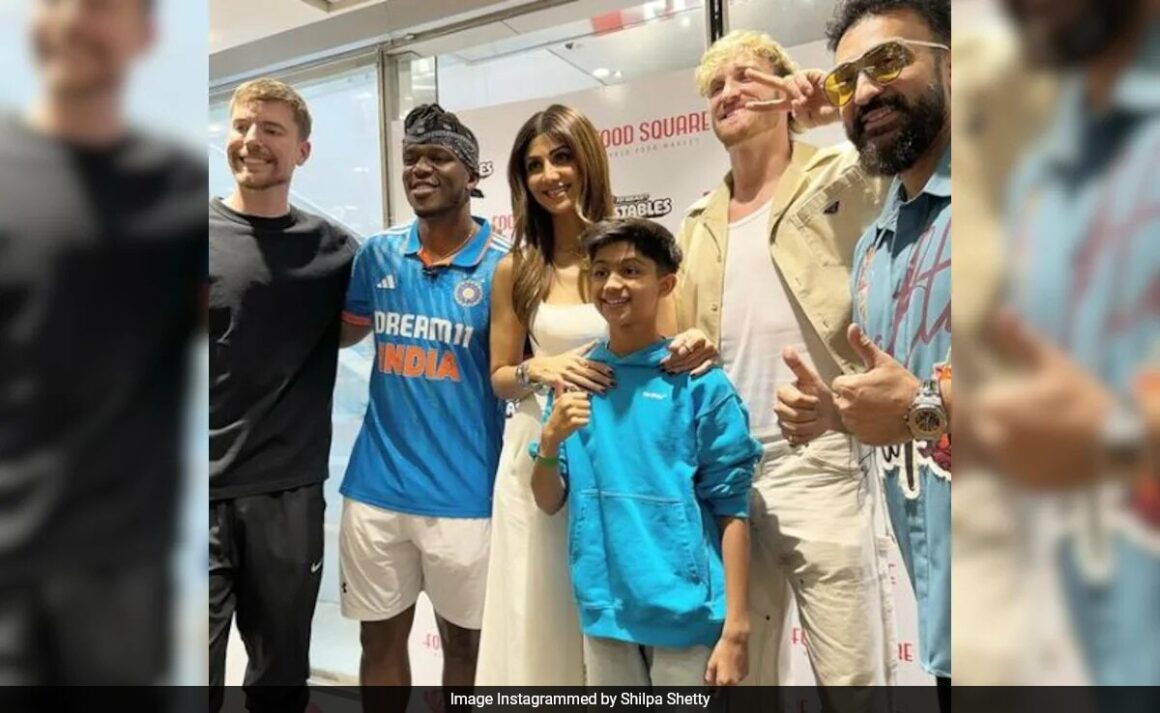 Shilpa Shetty’s Famjam Post With Mr Beast, Logan Paul And KSI