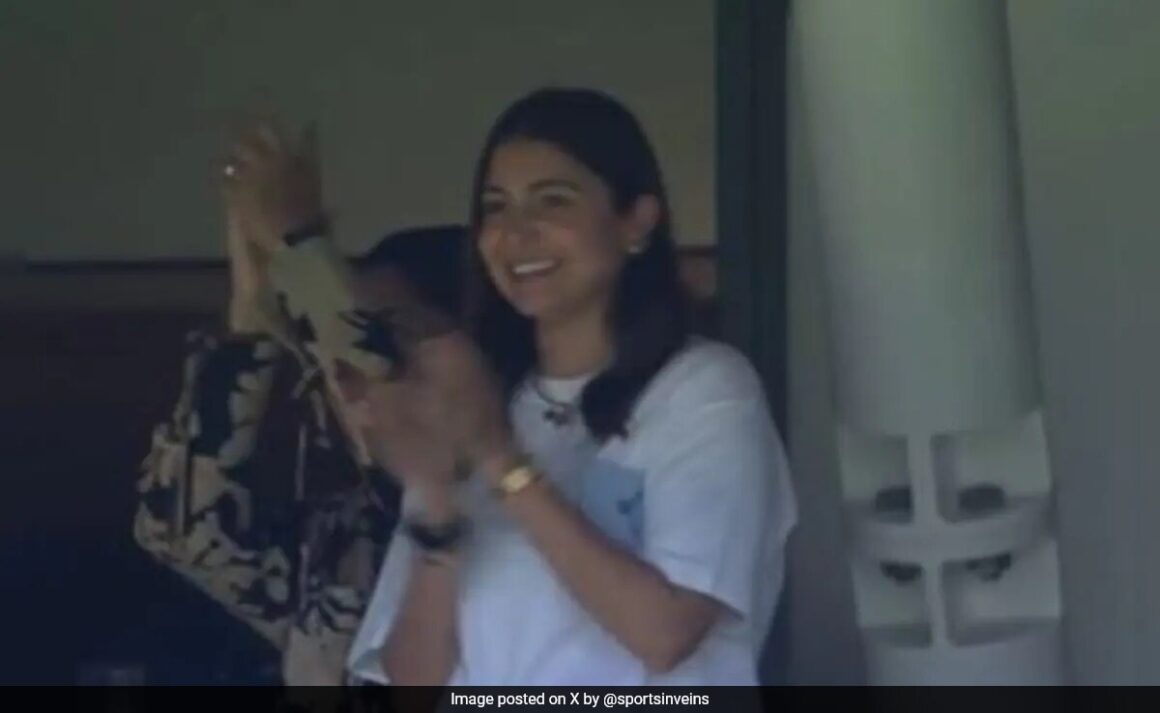 Anushka Sharma Turns Cheerleader For Husband Virat Kohli And Team India In Perth. Watch