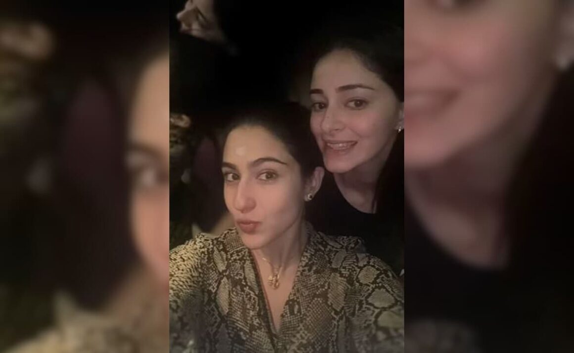 Ananya Panday Sets The Internet On Fire With A Selfie Featuring BFF Sara Ali Khan