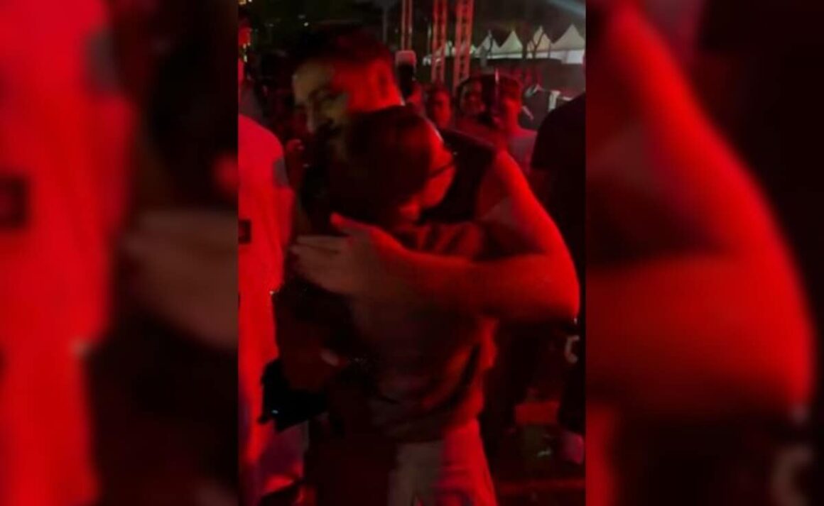 Watch: Hania Aamir Bows Down, Hugs Rumoured Boyfriend Badshah At Dubai Concert