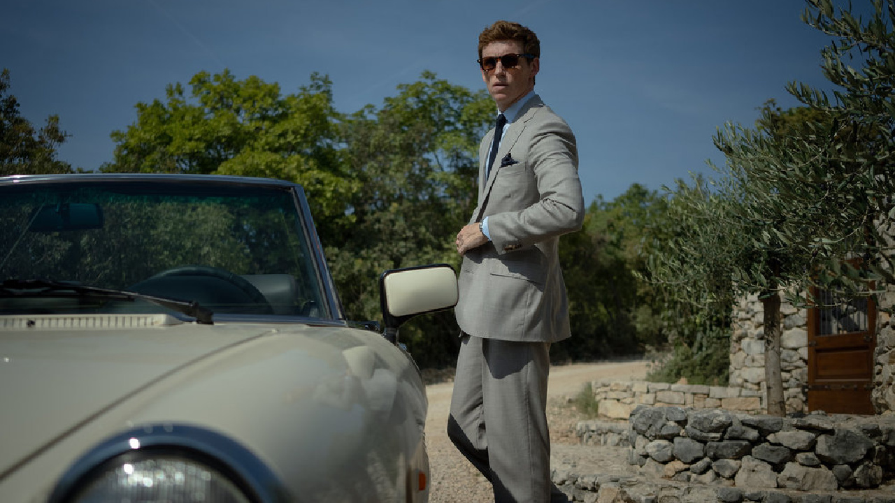 Eddie Redmayne as the Jackal in 'The Day of the Jackal'. Photo: Marcell Piti/Carnival Film and Television Limited.