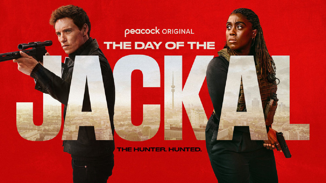 (L to R) Eddie Redmayne and Lashana Lynch in 'The Day of the Jackal'. Photo: Marcell Piti/Carnival Film and Television Limited.