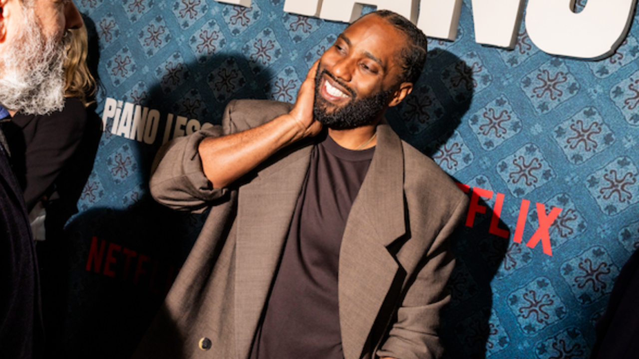 John David Washington attends Netflix's 'The Piano Lesson' LA premiere at The Egyptian Theatre Hollywood on November 19, 2024 in Los Angeles, California. Photo: Roger Kisby/Getty Images for Netflix.