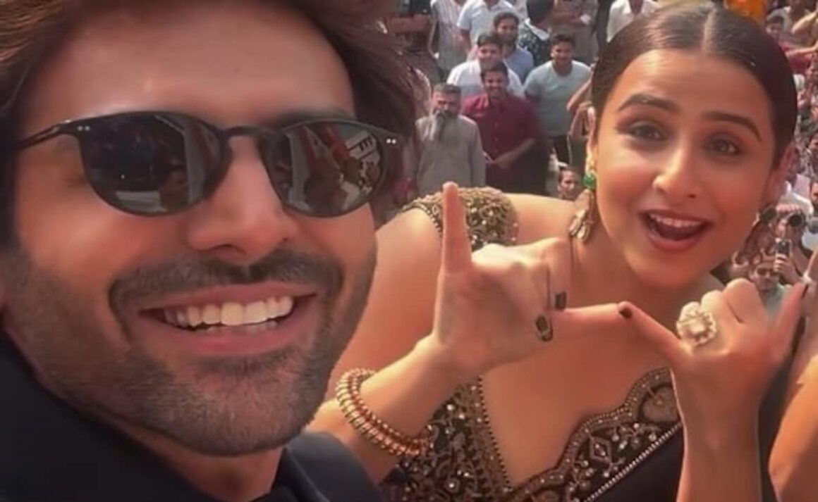 Vidya Balan Tries To Crack Kartik Aaryan’s Girlfriend’s Codename. Here’s What He Said