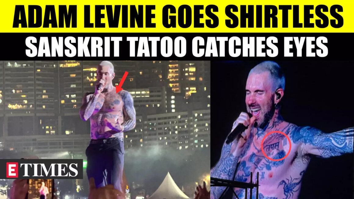 Adam Levine Rocks India With Maroon 5's First Concert; But His Sanskrit Tattoo Steals The Show | WATCH