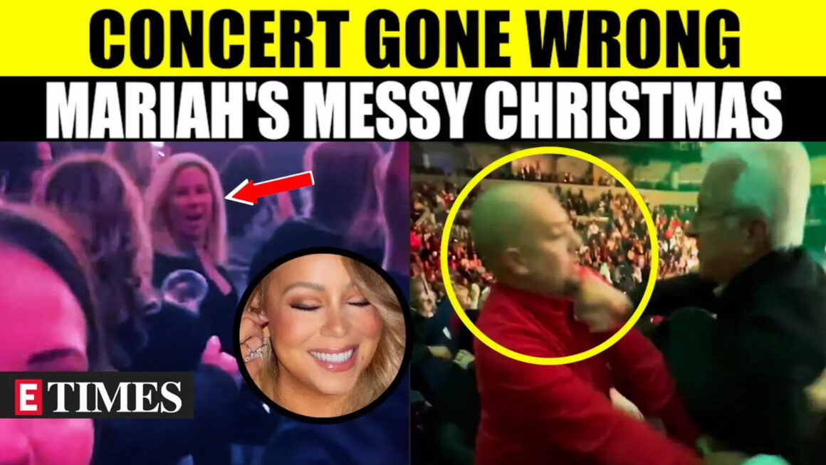 Drinks Fly, Punches Land At Mariah Carey's Christmas Concert, Messy Fight Takes Centre Stage