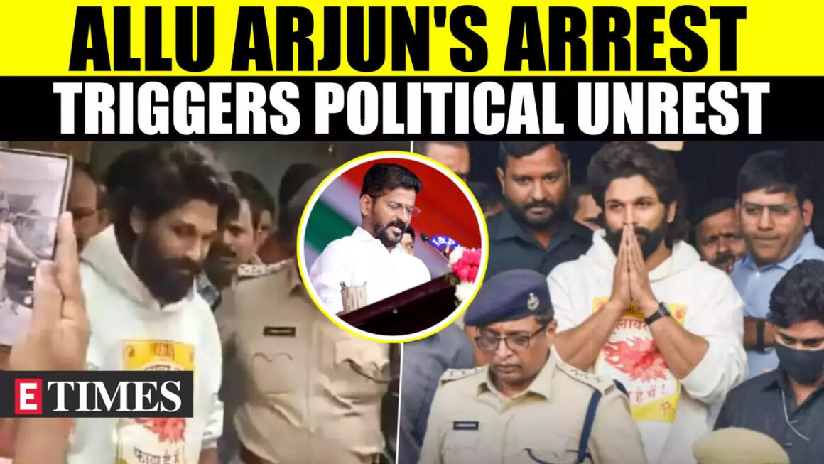 Allu Arjun Gets Interim Relief: BJP, BRS Leaders Slam Telangana CM Revanth Reddy Over 'Unfair Arrest'