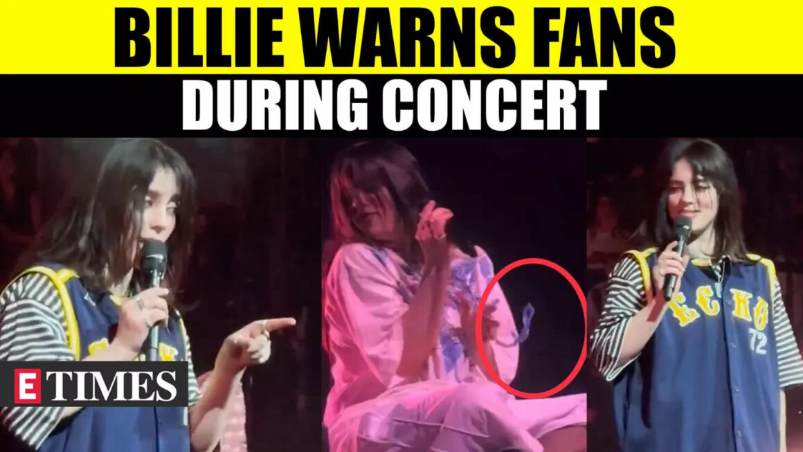 Billie Eilish Warns Concertgoers Before Performing Hit Song, Takes Caution At Concert