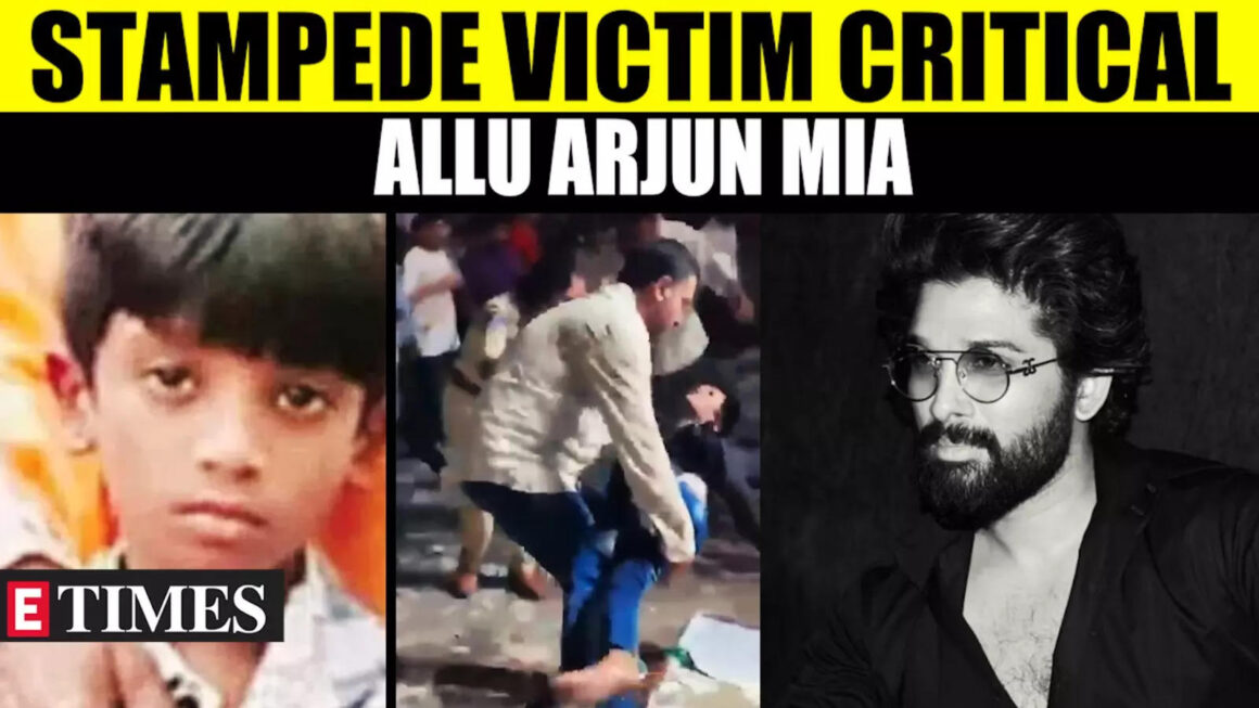 Allu Arjun's Pushpa 2 Stampede Leaves 8-Year-Old Fighting for Life; Officials' Heartbreaking Update | WATCH