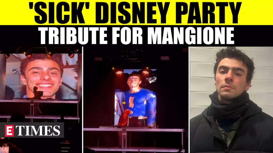 Bizarre! Disney-Themed Dance Party Rocks To Luigi Mangione Show, DJ Blasts Hannah Montana Song