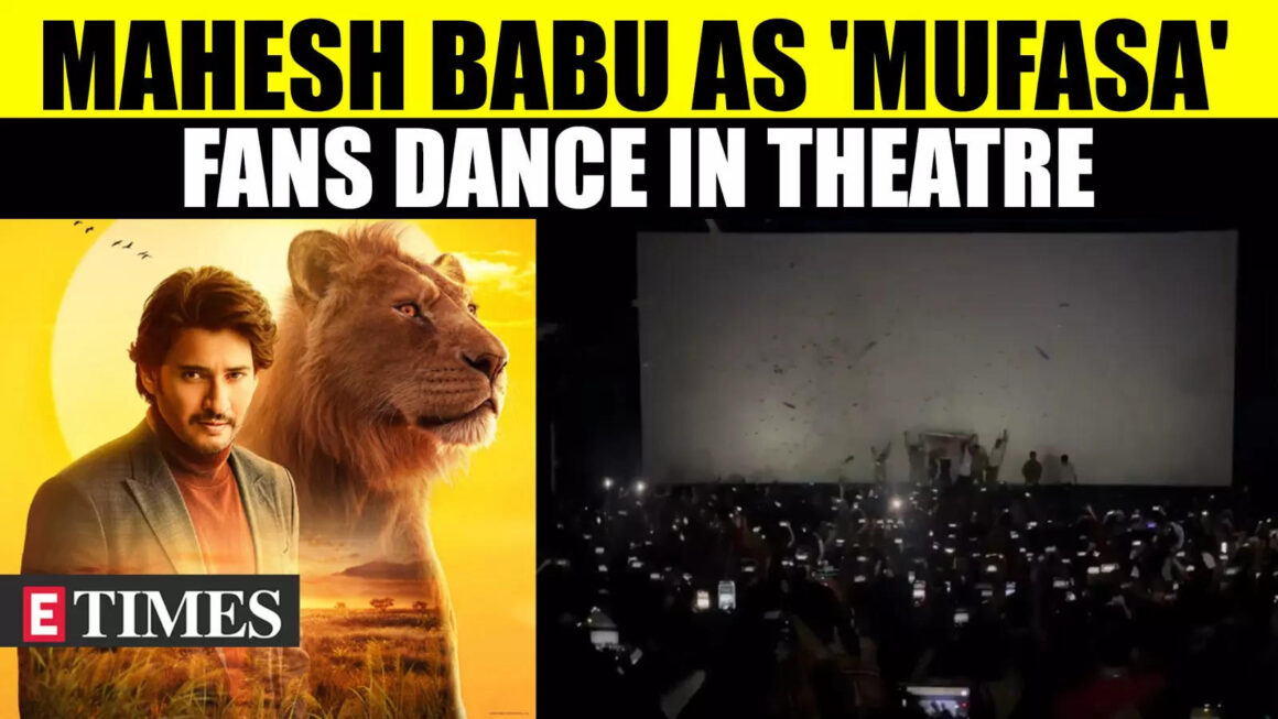 Mahesh Babu Fans Go Crazy Over Telugu Dubbing Of 'Mufasa: The Lion King', Dance In Theatre | WATCH