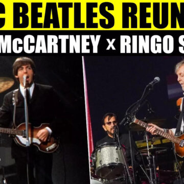 Paul McCartney Brings Beatles Bandmate Ringo Starr On Stage During London Concert