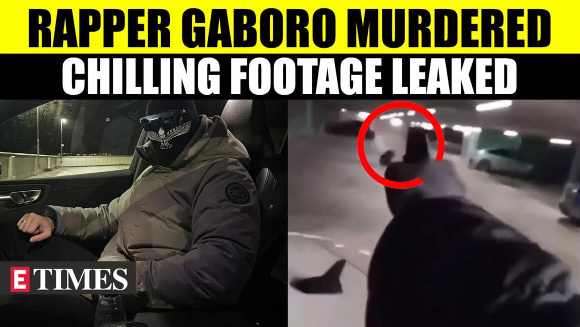 Swedish Masked Rapper Gaboro Shot Down; Final Moments Caught On Camera | WATCH