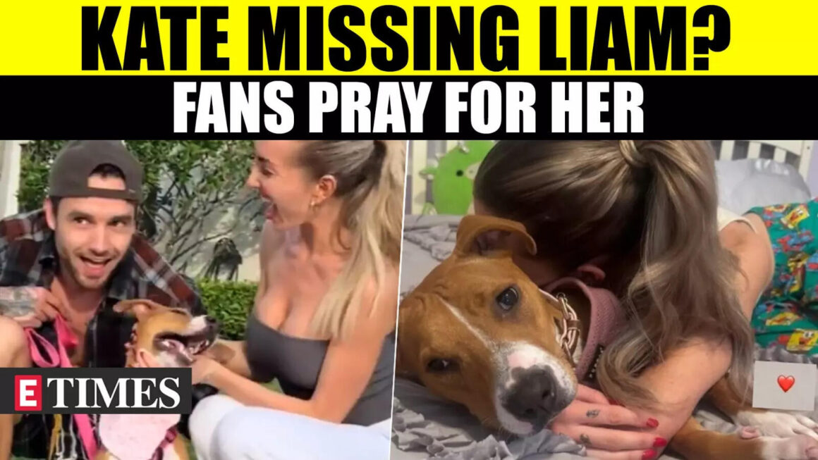 Kate Cassidy Cuddles Liam Payne’s Dog; Fans ‘Worried’ For Her Well-Being