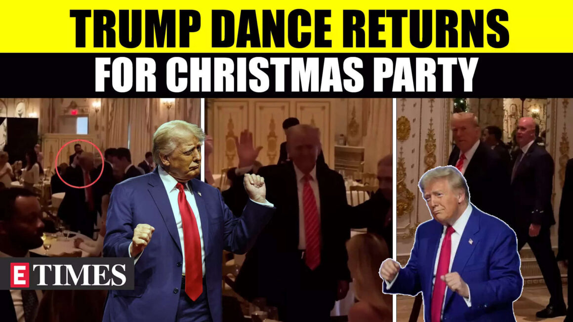 Trump Chimes In Christmas With Viral ‘YMCA’ Dance, Inside US President-Elect’s Party At Mar-a-Lago |