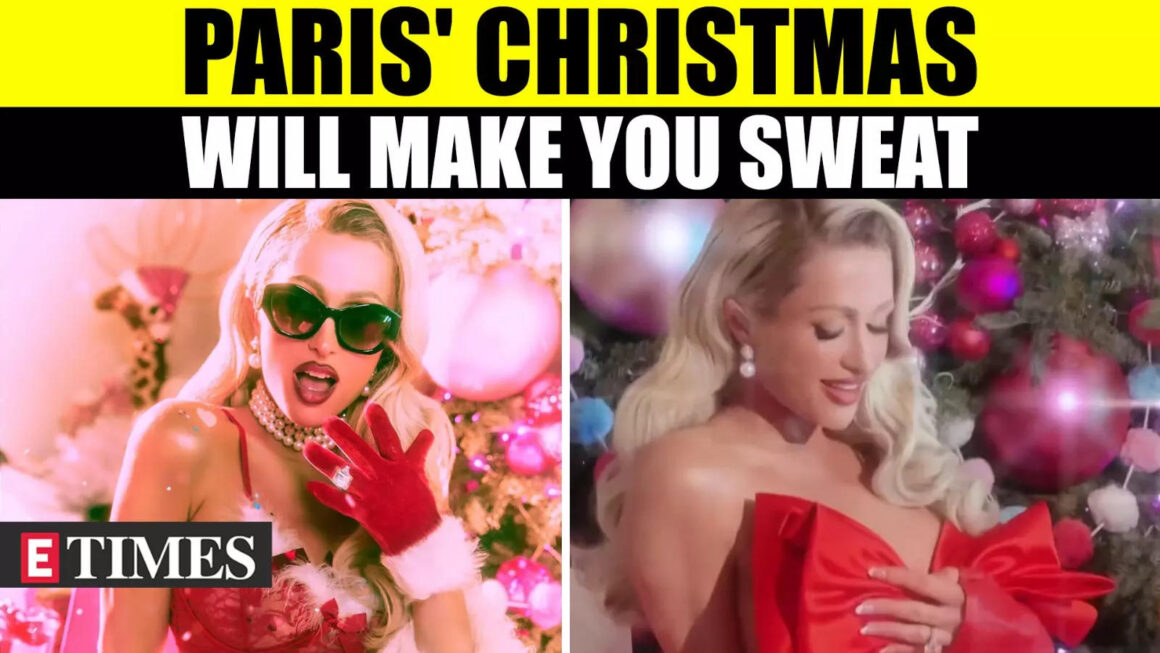 Paris Hilton Raises Temperature With Christmas Video, Flaunts Festive Bow As Gift For Fans | WATCH | English Movie News – Hollywood