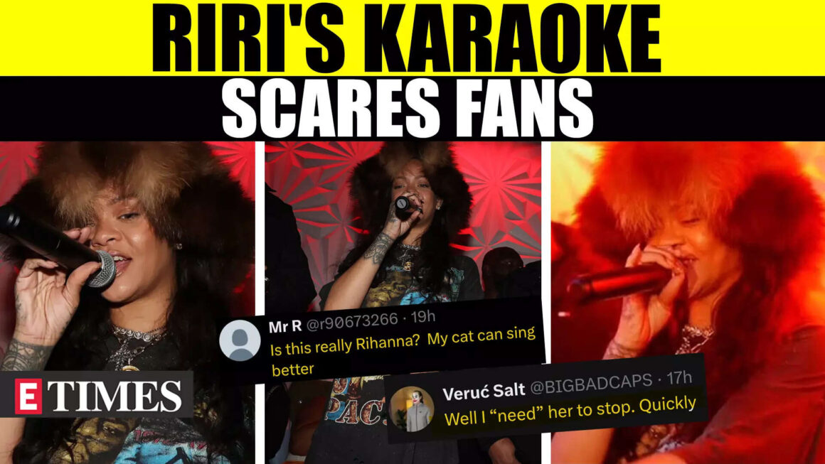 Rihanna’s Surprise Karaoke Night Leaves Fans Divided; ‘Horrible’ Performance Sparks Backlash