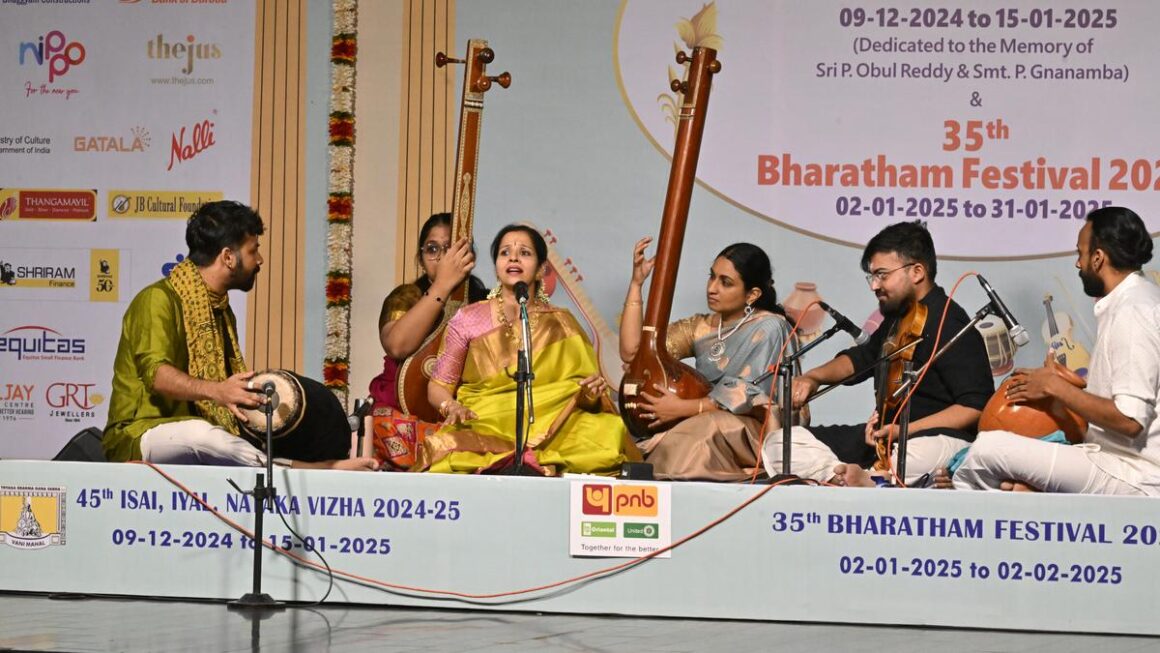 The highpoint of K. Gayathri’s concert was a unique varnam