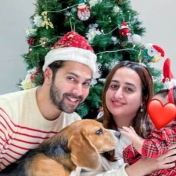 Varun Dhawan And Natasha Dalal Share First Glimpse Of Daughter Lara On Christmas