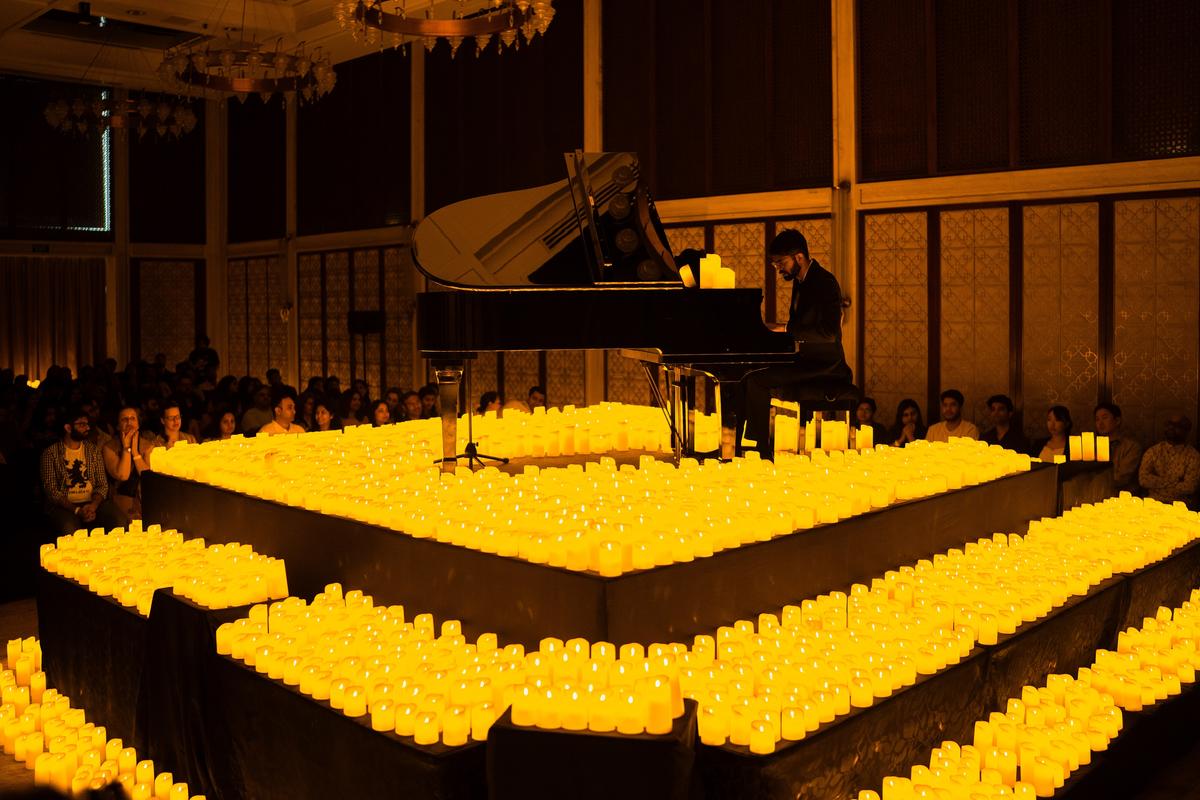 At a Candlelight Concert