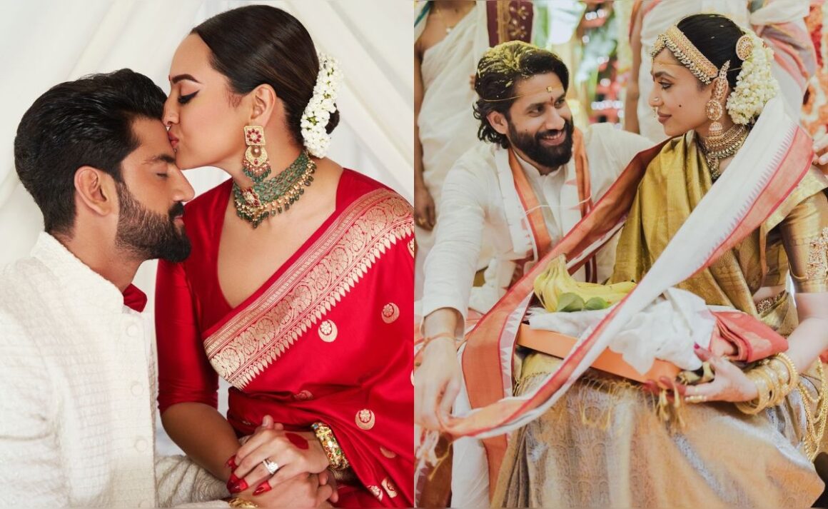 Sonakshi Sinha-Zaheer Iqbal, Naga Chaitanya and Sobhita Dhulipala And Other Celebrities Who Got Married This Year