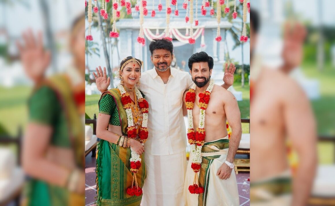 From Keerthy Suresh’s Wedding, A Million-Dollar Pic With Thalapathy Vijay