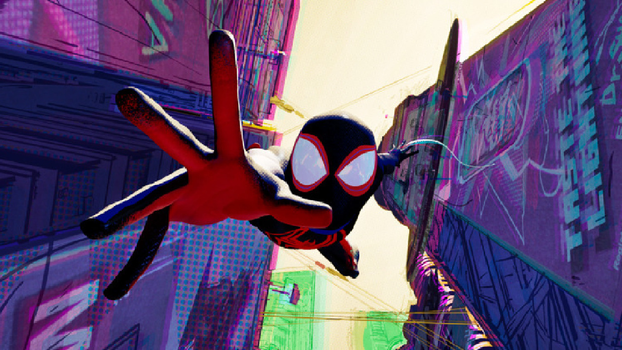 Spider-Man/Miles Morales (Shameik Moore) in Columbia Pictures and Sony Pictures Animations’ 'Spider-Man: Across the Spider-Verse.'