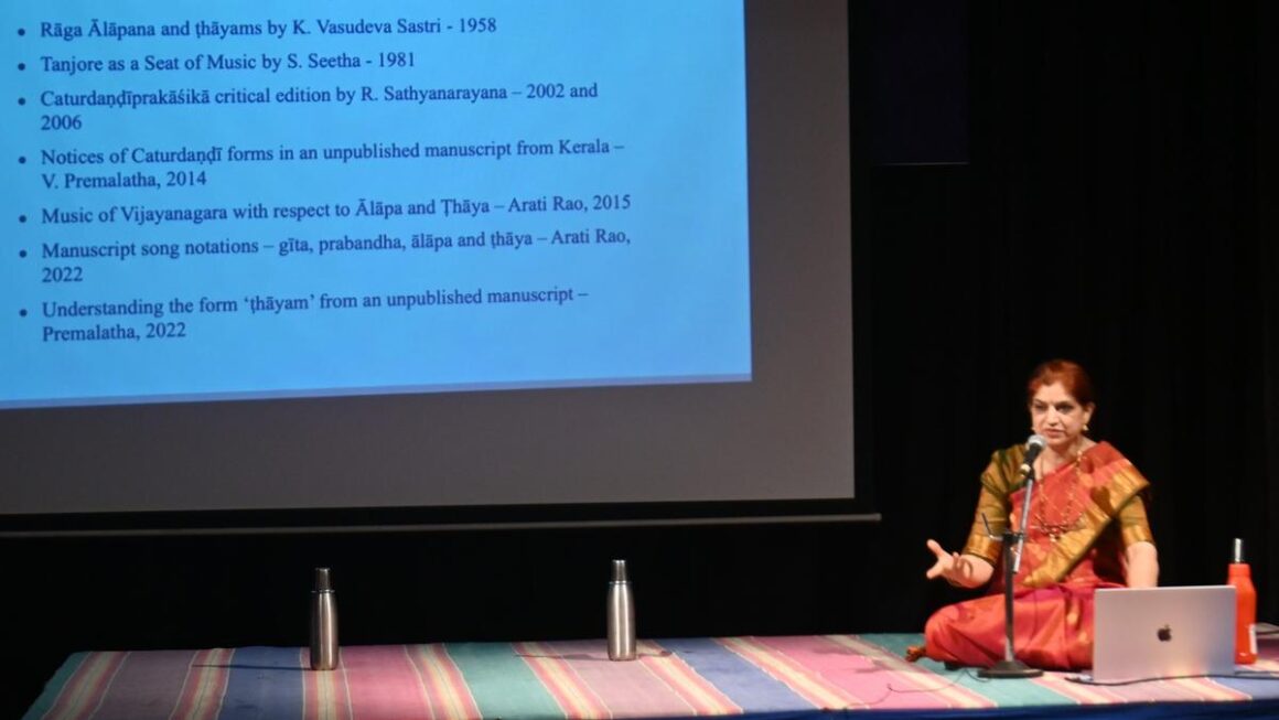 A lec-dem at The Music Academy drew attention towards the improvisational forms of raga exposition in Carnatic music