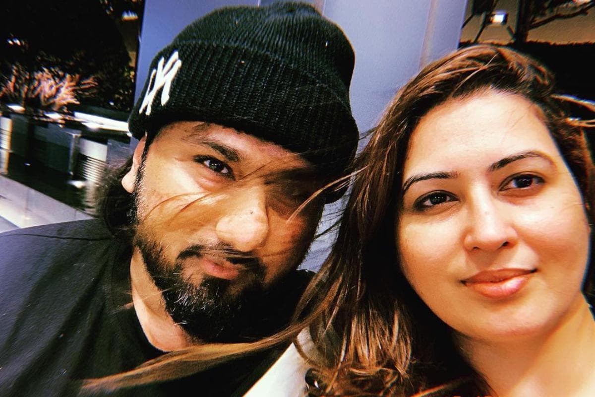 Honey Singh and his wife