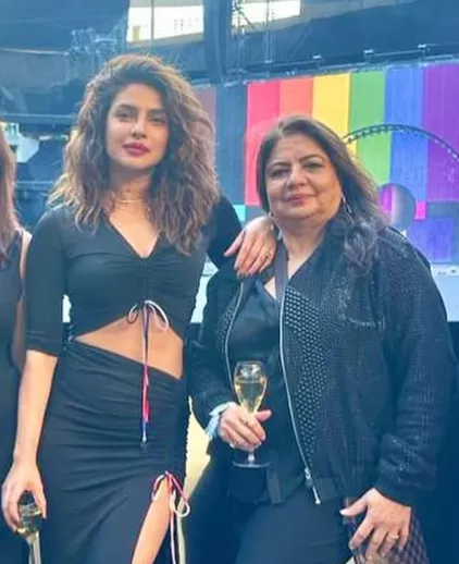 Priyanka and Madhu Chopra