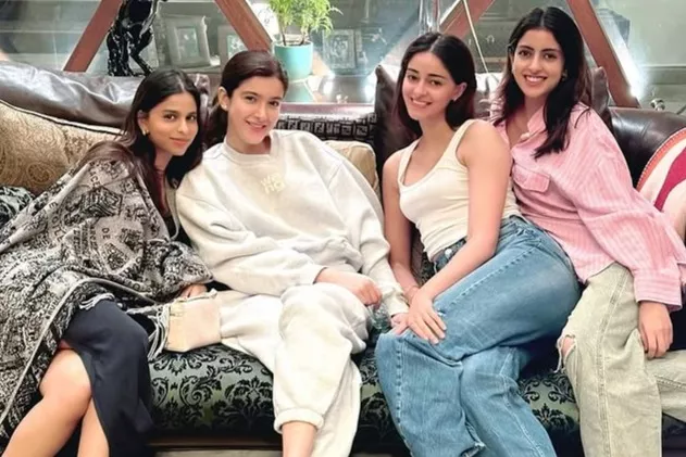 Suhana Khan, Shanaya Kapoor, Ananya Panday, Navya Naveli Nanda