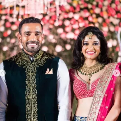 Robin Uthappa and Shheethal Goutham's love story: The cricketer fell in love with his college senior, and they got married twice