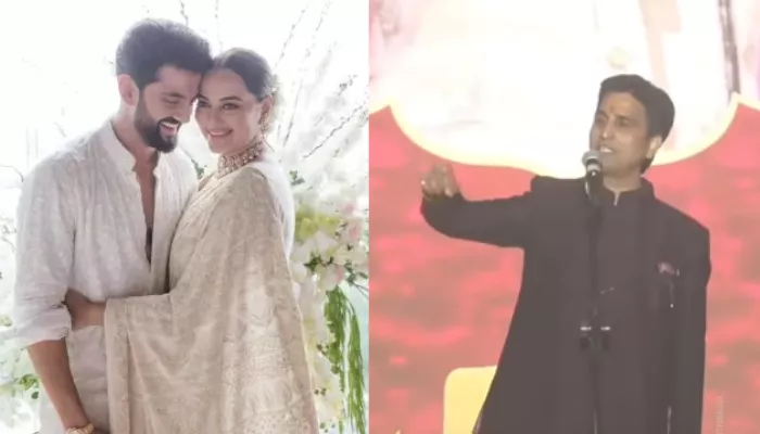 Kumar Vishwas takes an indirect dig at Shatrughan Sinha's daughter, Sonakshi Sinha's wedding with Zaheer Iqbal