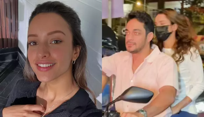 Triptii Dimri And Rumoured Boyfriend, Sam Merchant Enjoy Bike Ride, She Hides Face From Paparazzi