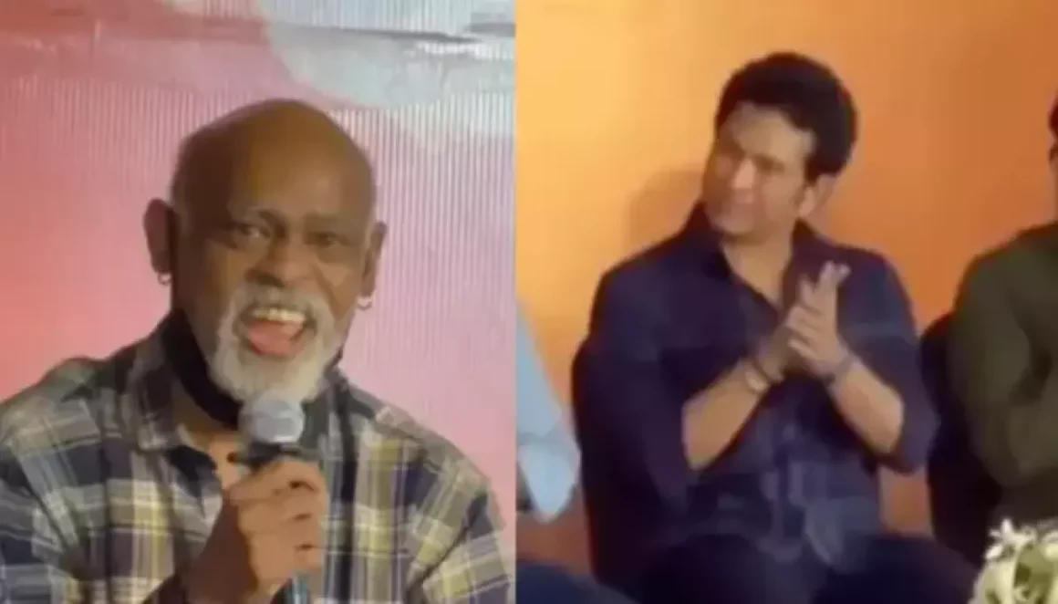 Sachin Tendulkar Claps As Vinod Kambli Sings ‘Sar Jo Tera Chakraye’ Despite His Health Battles