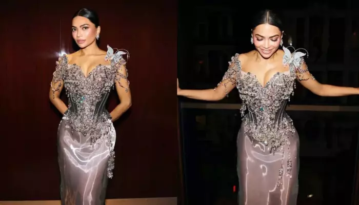 Indian Gazillionire, Mona Patel Rocks A Rs. 1.50 Crore Vintage Corset Embedded With Gems At The BFAs