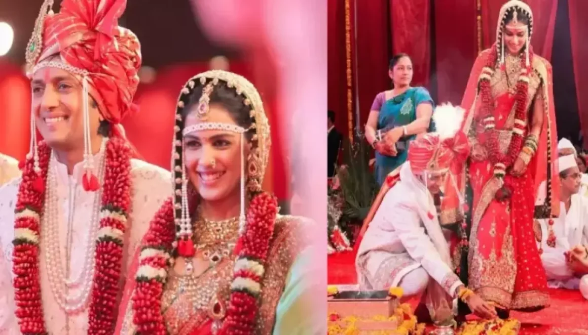 Riteish Deshmukh Had To Touch His Wife, Genelia Deshmukh’s Feet 8 Times During Their Wedding