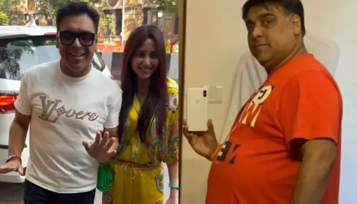 Ram Kapoor Looks Unrecognisable With His Drastic Weight Loss, Poses With Wife, Gautami