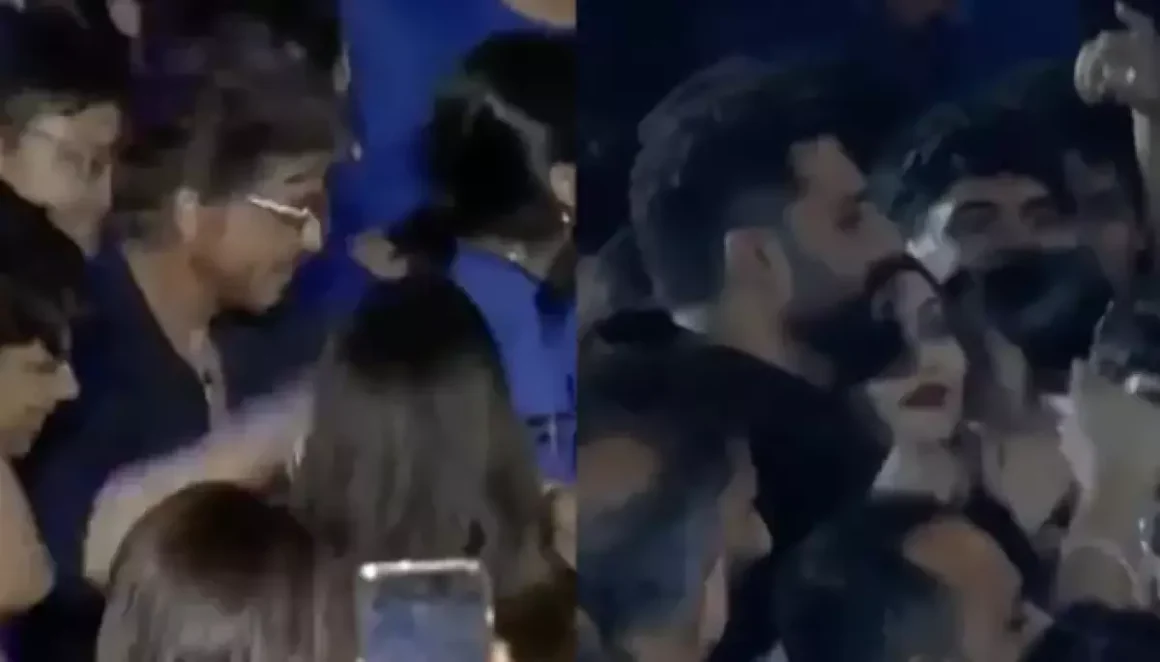 Aishwarya Rai And Abhishek Bachchan Dance Their Hearts Out With Shah Rukh Khan And AbRam At DAIS